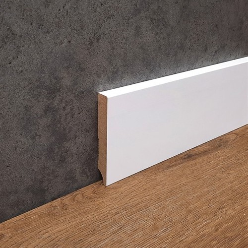 Battiscopa mdf bianco - mdf,