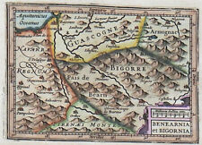 FRANCIA PIRENEI ATLANTIQUES SPAGNA NAVARRA "Benearnia et Bigornia" 1621 MERULA