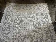 Copriletto / tenda in filet