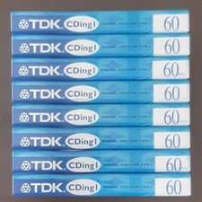 Audio Cassette TDK CDing I 60