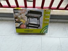 Barbecue Grill Oneconcept elettrico portatile piastra nn funzionante 2000 Whatt