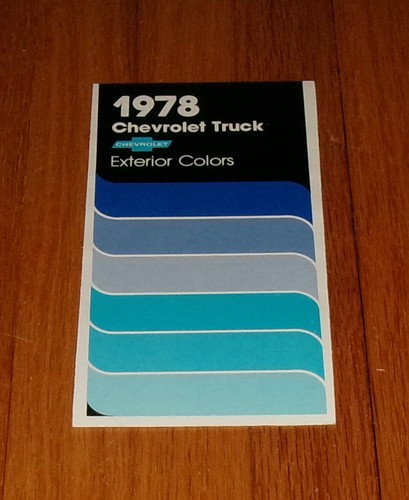 Blazer pickup brochure vendita