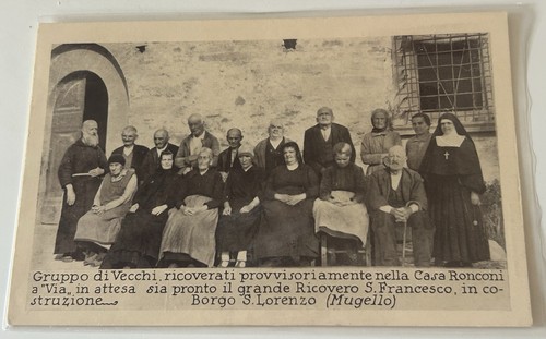 Cartolina rara borgo - rara,