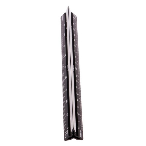 Righello scala triangolare - in,