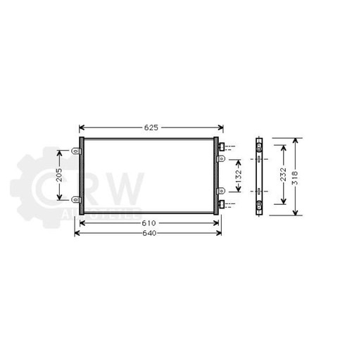Condensatore climatizzatore - condensatore,