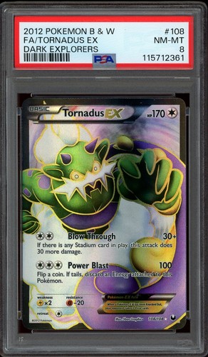 Pokemon psa tornadus ex - pokemon,