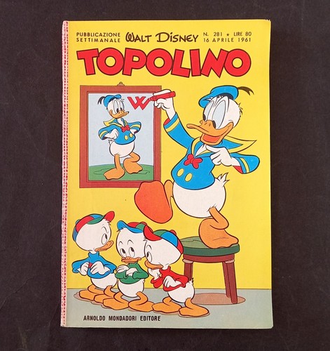 Topolino libretto 281 1961 - libretto,