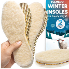 2 Paia Solette per I Giorni Invernali - Solette per Scarpe - Solette Termiche - 