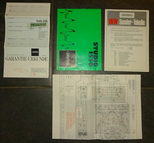 Grundig studio 1550 - 1550, ->