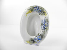 Cornice Porta foto Ovale in ceramica dipinta a mano Porcellana Design Floreale