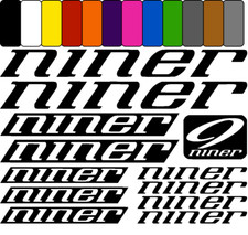 NINER adesivo sticker bici