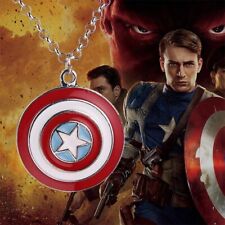CAPITAN AMERICA COLLANA SCUDO ARMA LETALE AVENGERS SHIELD SUPER EROI MARVEL B 10