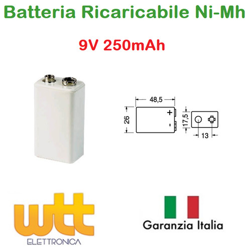 Pila batteria ricaricabile - pila,