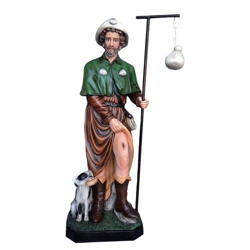 Statua san rocco - di,
