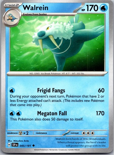 Walrein 045 191 - walrein, pokemon