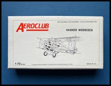 Aeroclub Hawker Woodcock 1:72 kit modellino