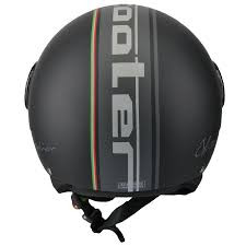 Casco scooter nero opaco - nero,