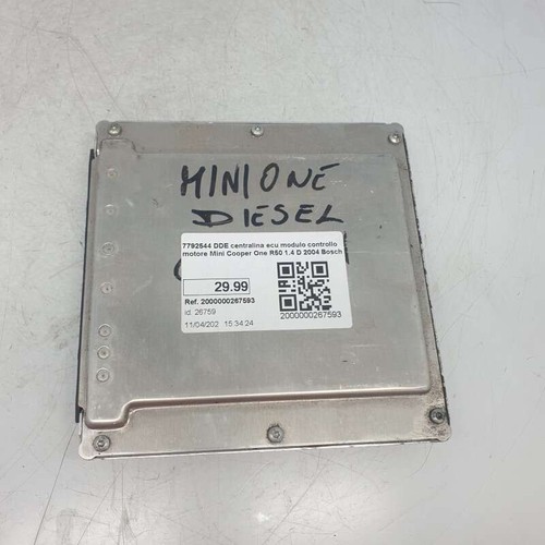7792544 dde centralina ecu - 7792544,