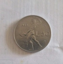 50 LIRE 1958 - REPUBBLICA