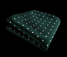 Smeraldo Verde Bianco a Pois