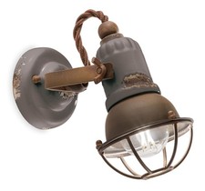 Lampada da parete ceramica