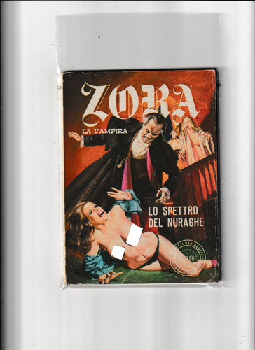 Fumetto horror erotico zora - fumetto,