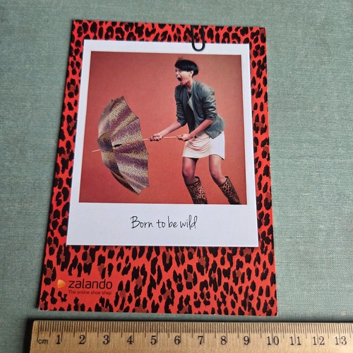 Vintage postcard zalando born - vintage,