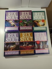 Nero Wolfe Rex Stout Book Lot
