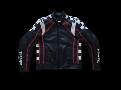 Giacca moto triumph pelle - moto,