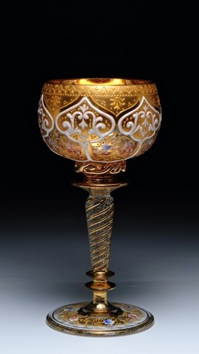 Antico bicchiere vino moser - da,