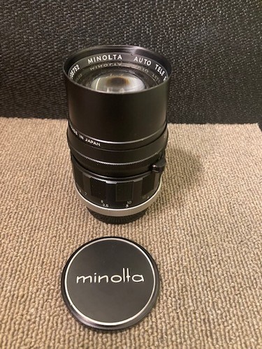 Obiettivo minolta rokkor pf - minolta,