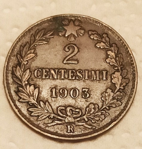 Rara centesimi 1903 errore - ,