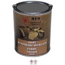 VERNICE MILITARE COYOTE OPACO