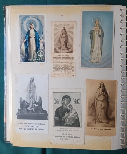 Collezione santini album - collezione, di