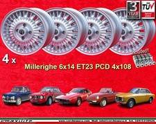 4 Cerchi+Dadi Alfa Romeo