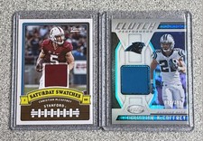(2) Christian McCaffrey Jersey