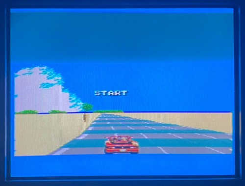 Out run per sega master - sega, system
