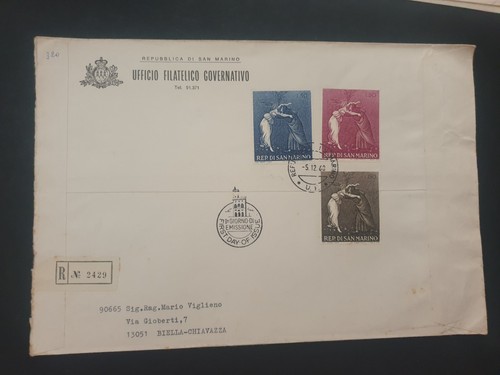 Storia postale san - san, marino