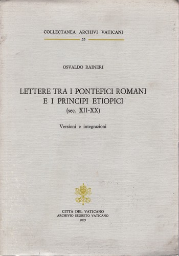 Lettere tra pontefici - lettere,