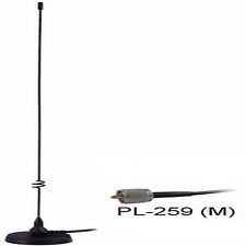 ANTENNA VEICOLARE  MAGNETICA BIBANDA 144/430 COMTRAK EX-35 PL 259 ref.874094