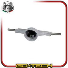 MANUBRIO COMPLETO VESPA 50 N L R S FARO TONDO con COMANDO GAS CAMBIO 4 MARCE