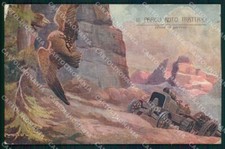 WWI WW1 Militari III Armata Parco Auto Trattrici Monestier cartolina KF4135