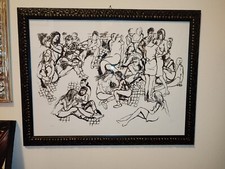 Renato guttuso vera - guttuso, litografia