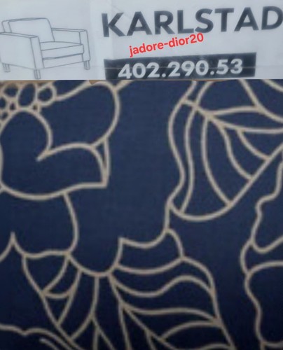 Fodera ikea karlstad blu - ikea,