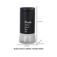 Barattolo in vetro 1400ml