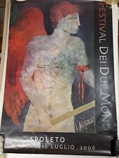 Manifesto Igor Mitoraj Festival dei Due mondi Spoleto 2006