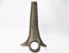 Nasello anteriore porta clacson in alluminio piaggio vespa dal 1946 al 1953 