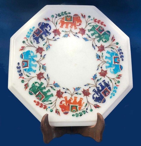 Tavolino marmo con - tavolino,