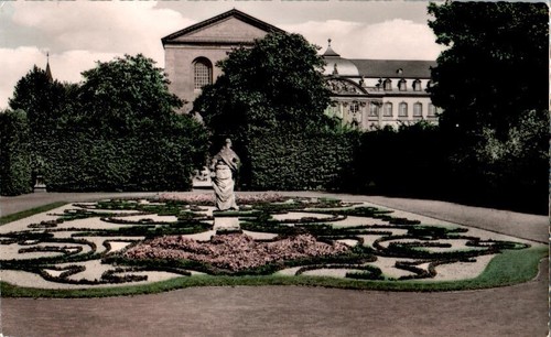 Treviri giardino del palazzo - treviri,,