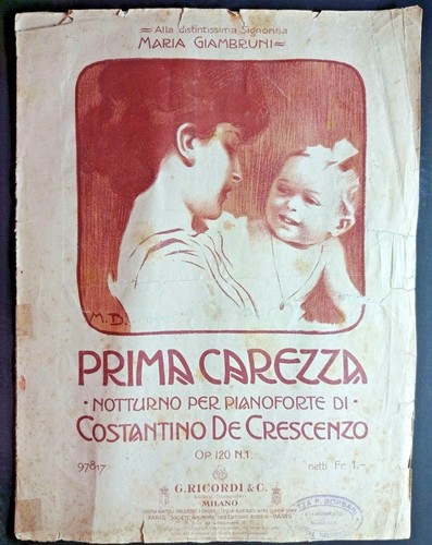 Prima carezza de - prima, di